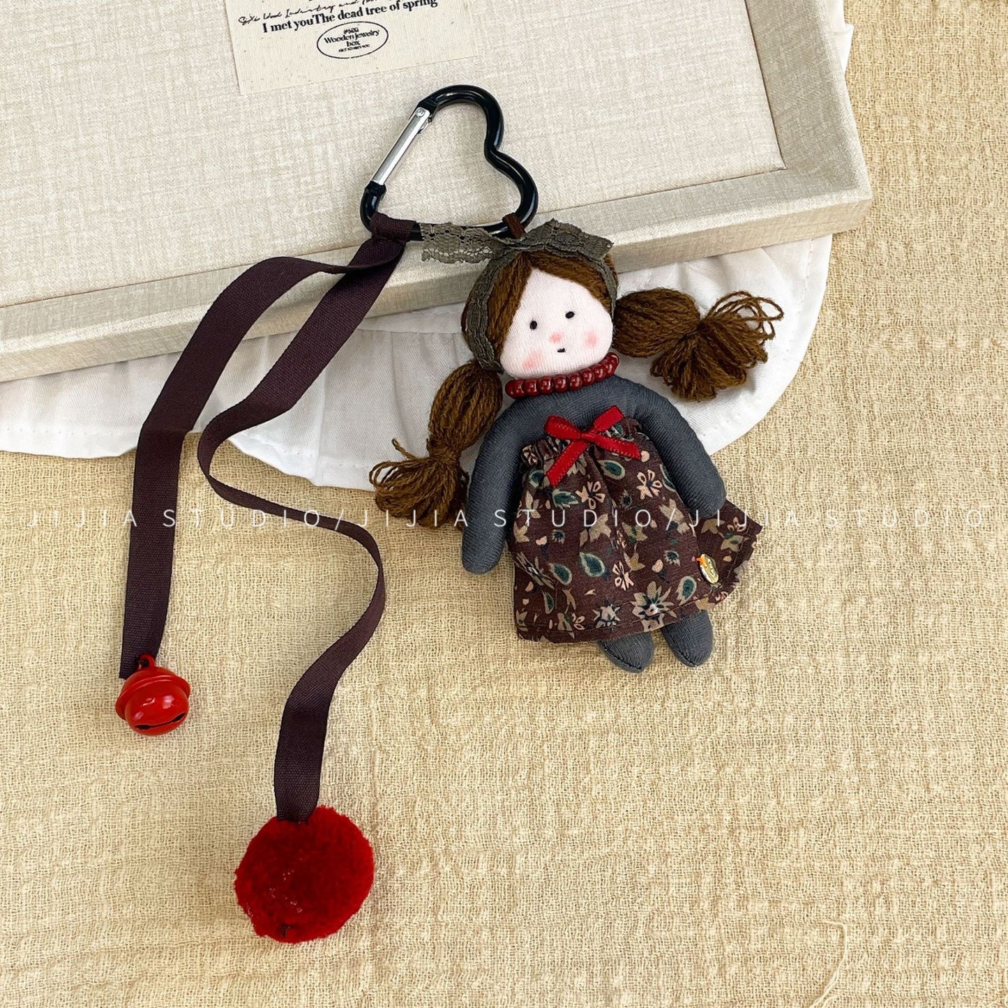 Sweet Forest Floral Skirt Keychain Doll Doll Pendant