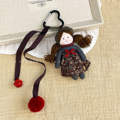 Sweet Forest Floral Skirt Keychain Doll Doll Pendant
