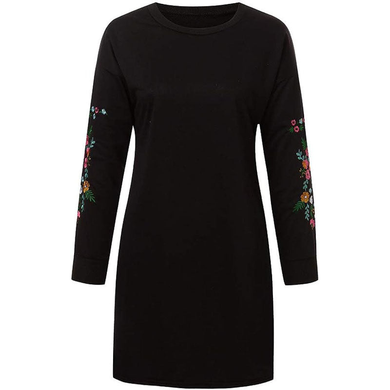 Jumper Dress for Winter Women Long Sleeve Tunic