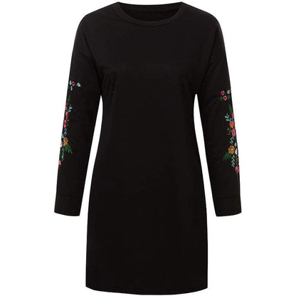 Jumper Dress for Winter Women Long Sleeve Tunic