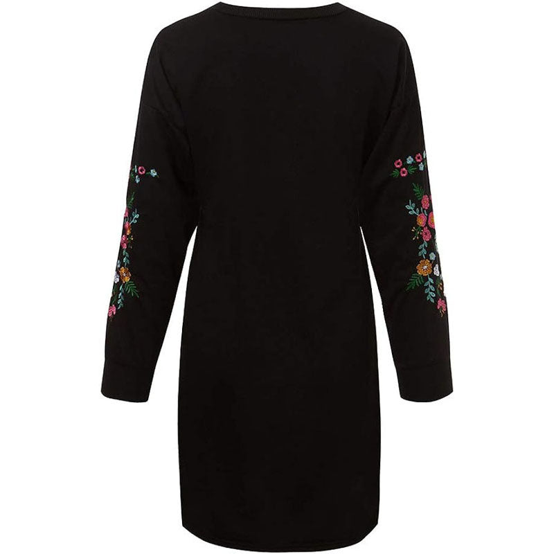 Jumper Dress for Winter Women Long Sleeve Tunic