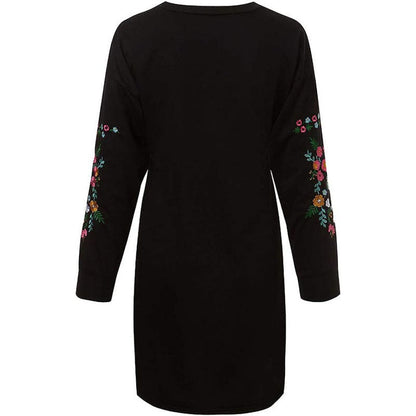 Jumper Dress for Winter Women Long Sleeve Tunic