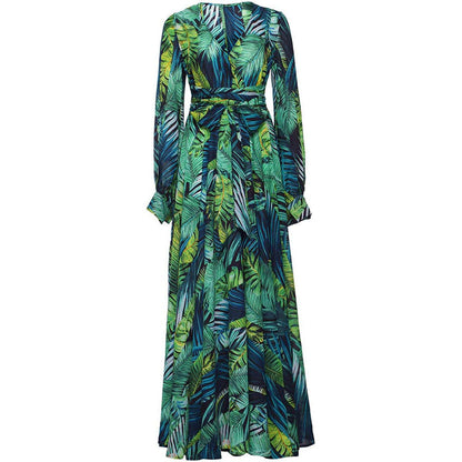 Women Dresses Sale Clearance Ladies V-Neck Casual Dress Summer Backless Solid Maxi Dress
