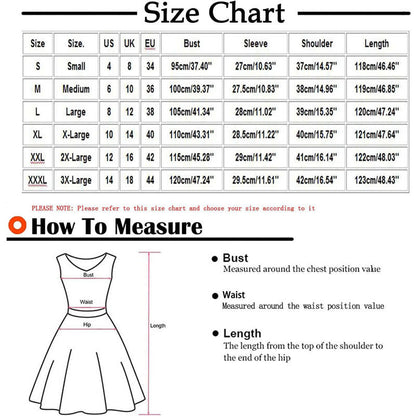 Women Dress Sale Clearance Summer Spring V-Neck Printing Pocket Buttons Casual Loose Mid-Calf Dress UK Ladies Dress