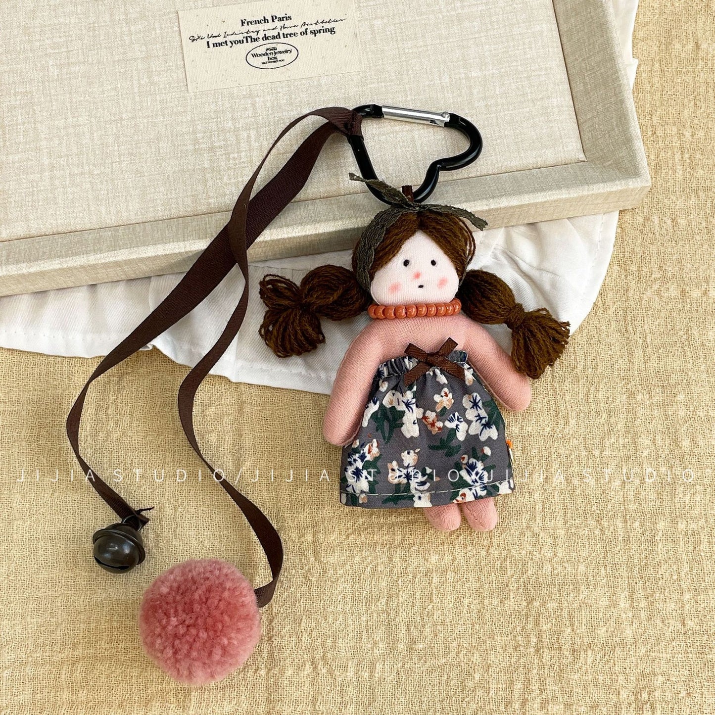 Sweet Forest Floral Skirt Keychain Doll Doll Pendant