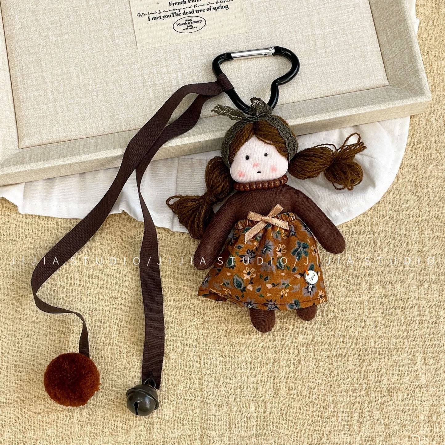 Sweet Forest Floral Skirt Keychain Doll Doll Pendant