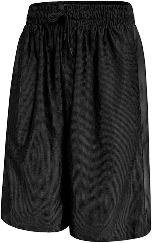 Men’s Sport Shorts Long Gym Shorts and Running Workout Short with Pockets