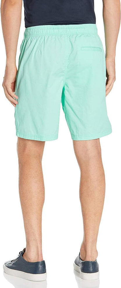 Aqua Green Men’s Drawstring Walk Shorts