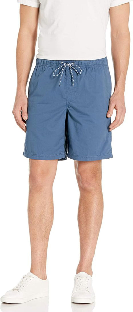 Blue Men’s Drawstring Walk Shorts