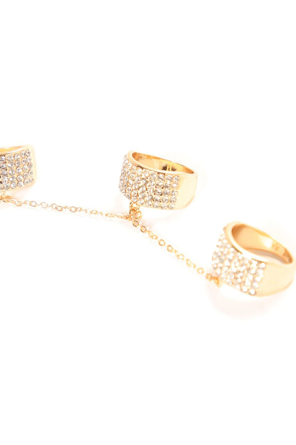 All In One 3 Piece Ring Set – Gold
