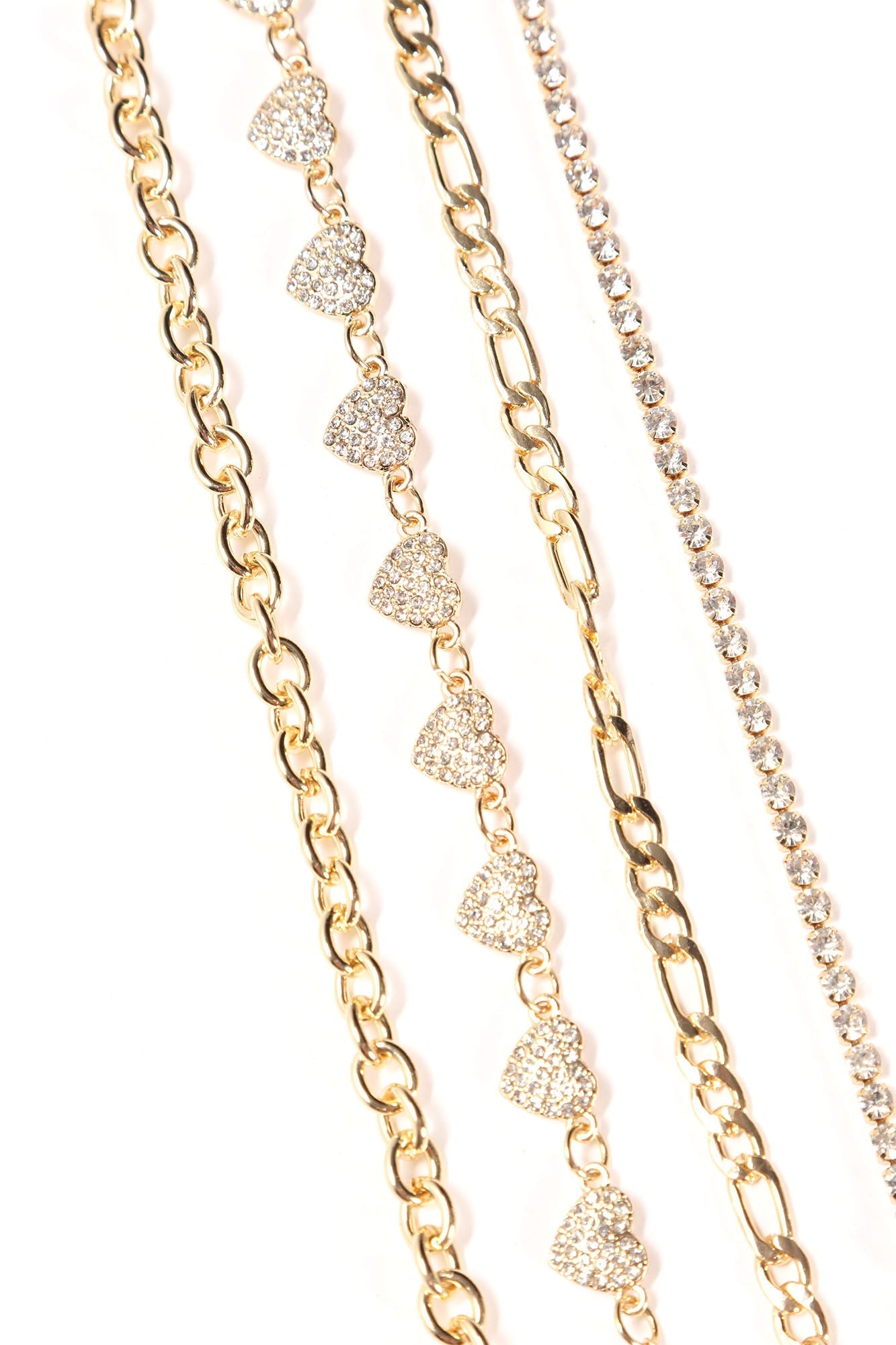 Believe In You 4 Piece Bracelet Set – Gold